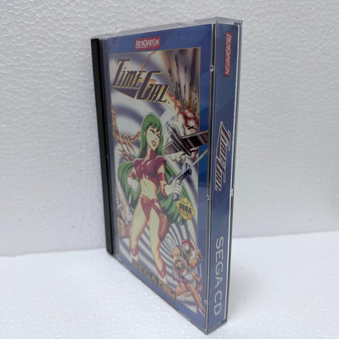 Time Gal  - Sega Cd / Mega CD - Box em Acrílico