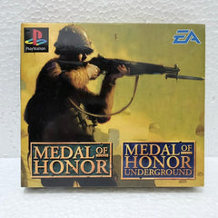 Medal of Honor Box com 2 jogos - PlayStation