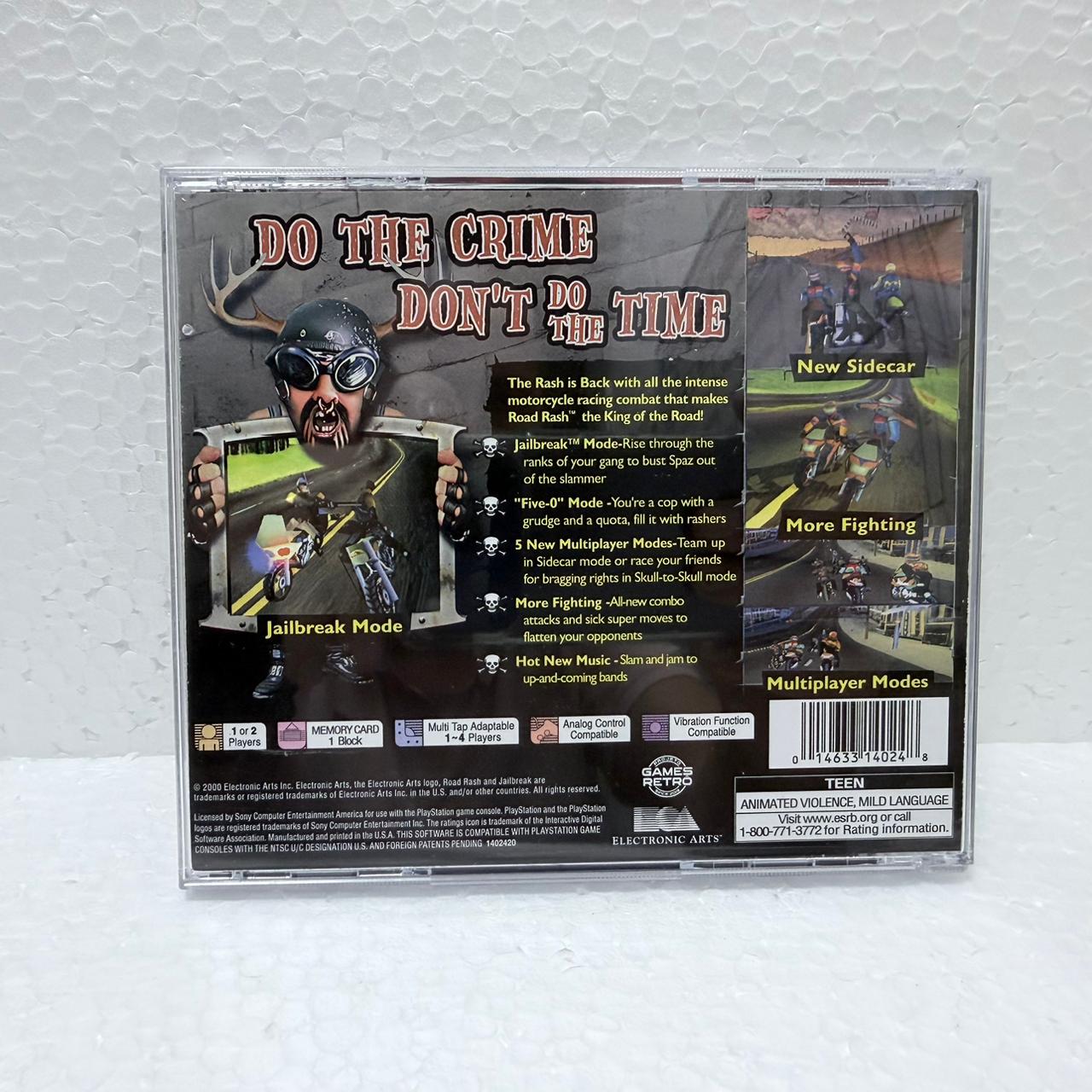 Road Rash -PlayStation